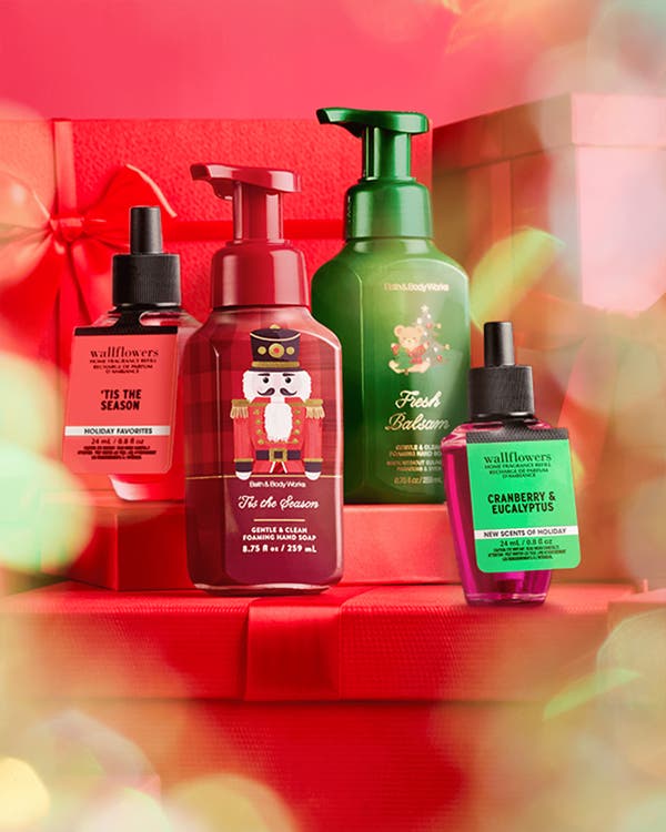 $3.75 foaming hand soaps & wallflowers® refills