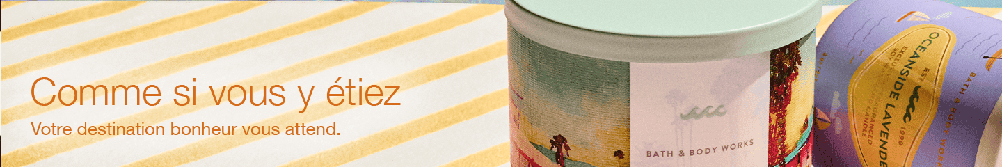 Candles that Take You There
Feels like your happy place.