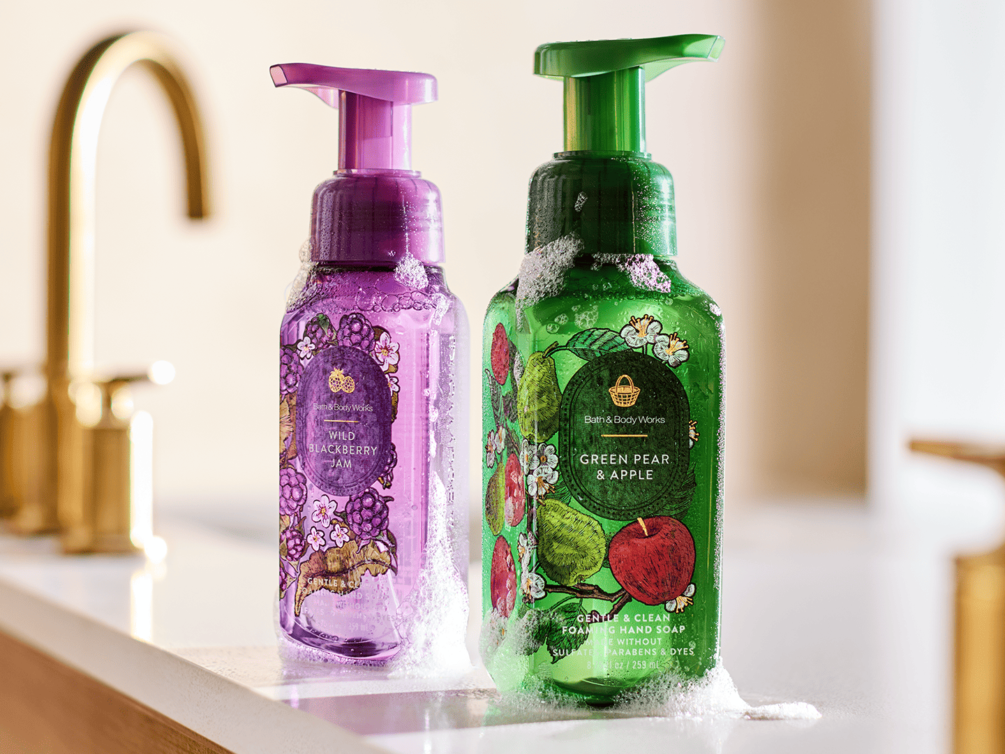$3.75 All foaming hand soaps