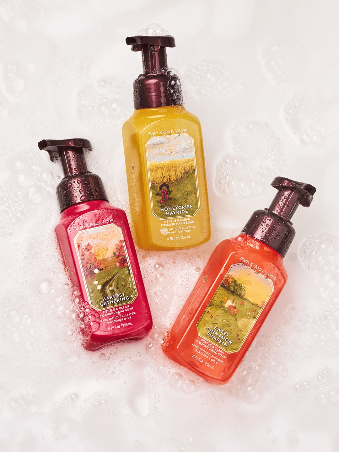 $3.25 Foaming hand soaps
