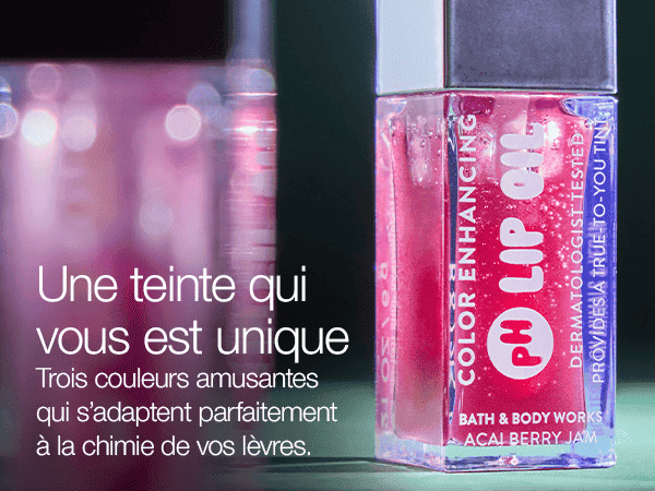 A Tint That's Uniquely Yours
Three fun colors that play perfectly with your lips' chemistry.