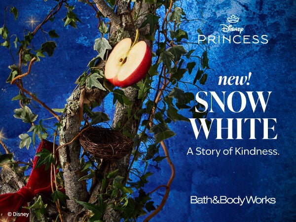 Disney Princess. Bath & Body Works. New! SNOW WHITE. A Story of Kindness.