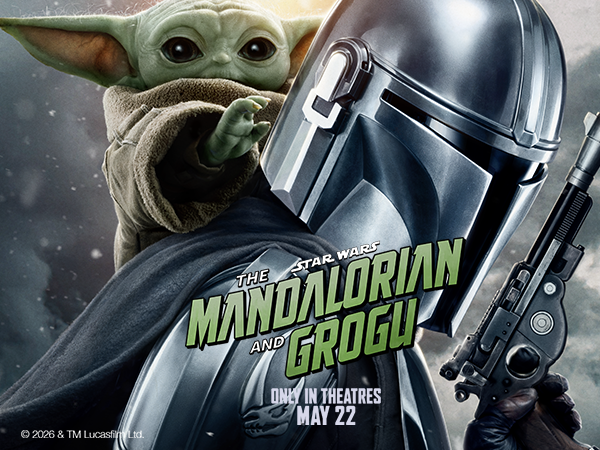 Star Wars The Mandalorian and Grogu. Bath & Body Works. Only in Theaters May 22. © 2026 & TM Lucasfilm Ltd.