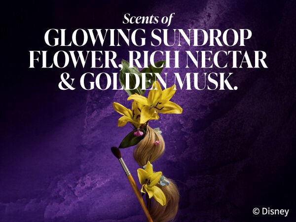 Scents of glowing sundrop flower, rich nectar, & golden musk.