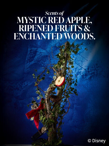 Scents of mystic red apple, ripened fruits, & enchanted woods.