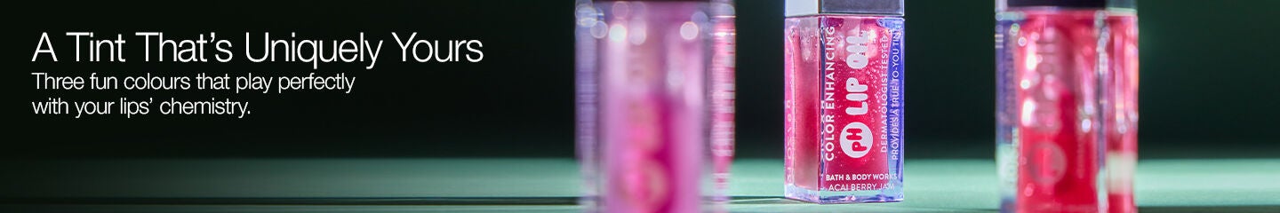 A Tint That's Uniquely Yours. Three fun colours that play perfectly with your lips' chemistry.