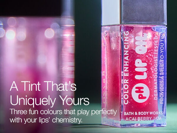 A Tint That's Uniquely Yours. Three fun colours that play perfectly with your lips' chemistry.
