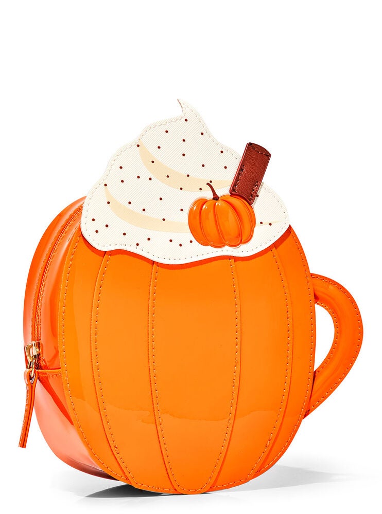 Pumpkin Latte Cosmetic Bag Bath and Body Works