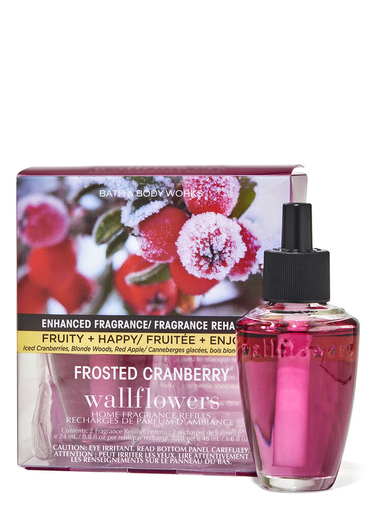 Frosted Cranberry Wallflowers Fragrance Refills, 2-Pack