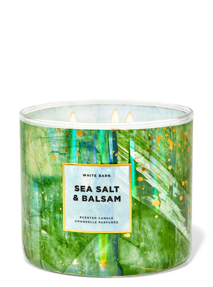 Sea Salt & Balsam 3-Wick Candle