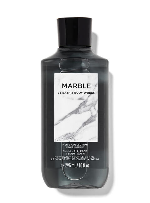 Marble 3-in-1 Hair, Face & Body Wash
