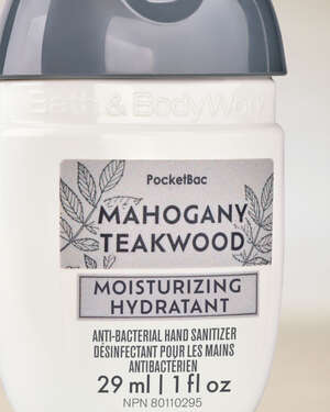 Mahogany Teakwood Moisturizing PocketBac Hand Sanitizer