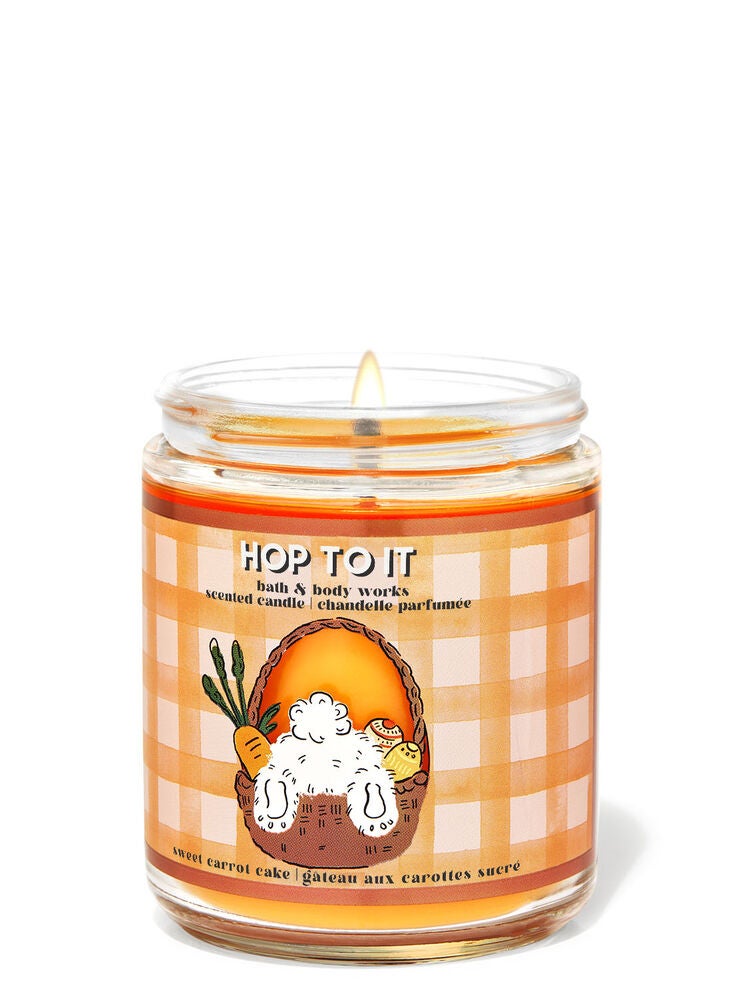 Sweet Carrot Cake Single Wick Candle Bath and Body Works