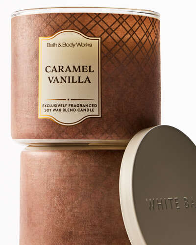 Caramel Vanilla 3-Wick Candle