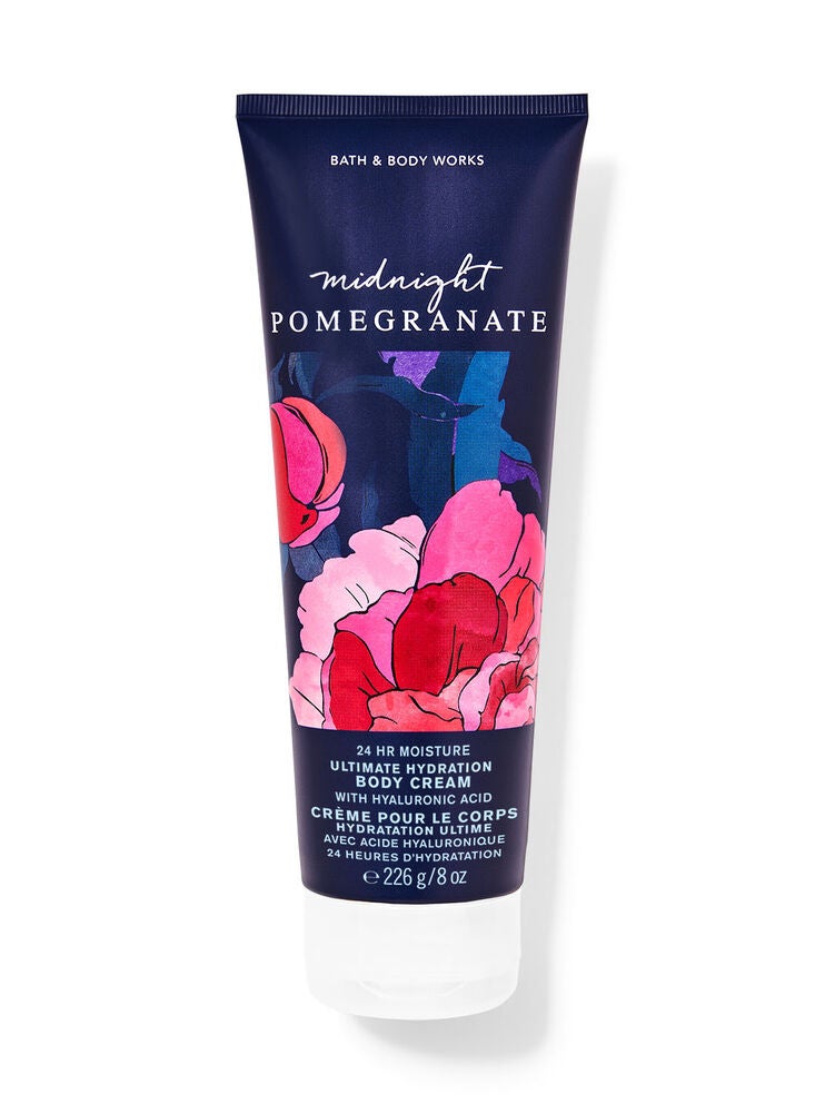Midnight Pomegranate Ultimate Hydration Body Cream Bath and Body Works