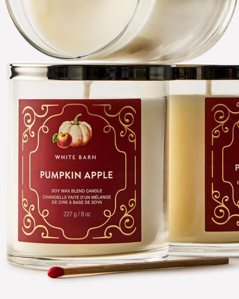 Pumpkin Apple Single Wick Candle