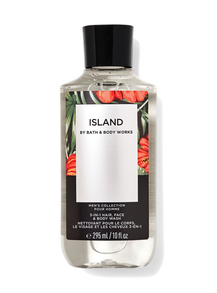 Island 3in1 Hair, Face & Body Wash Bath and Body Works