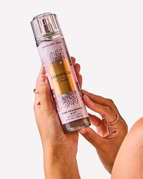 Fine bruine parfumée Champagne Toast