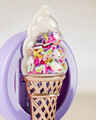 Soft Serve Cone with Sprinkles Car Fragrance Holder