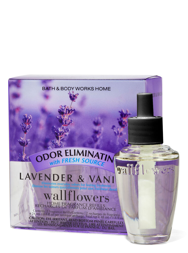 Paquet de 2 recharges de fragrance Wallflowers Lavender Vanilla