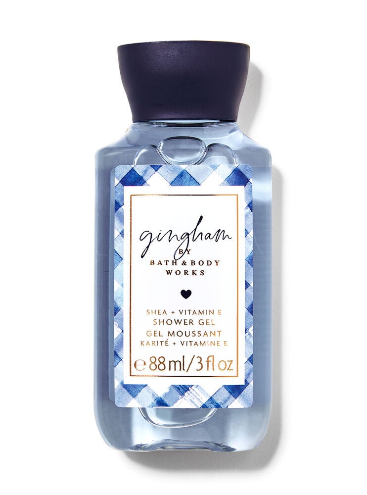 Gingham Travel Size Shower Gel Bath and Body Works