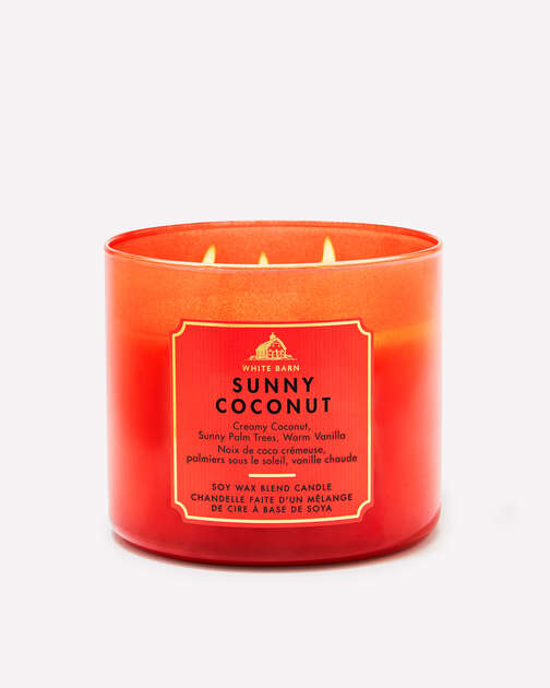 Sunny Coconut 3-Wick Candle