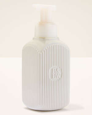 Cream Ceramic Gentle & Clean Foaming Hand Soap Dispenser