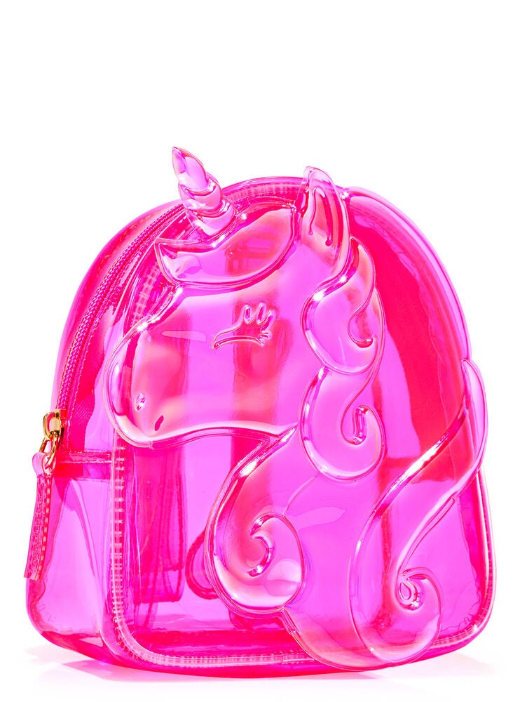 Unicorn Backpack Cosmetic Bag Bath and Body Works