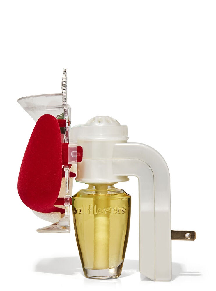 Festive Martini Nightlight Wallflowers Fragrance Plug Bath and Body Works