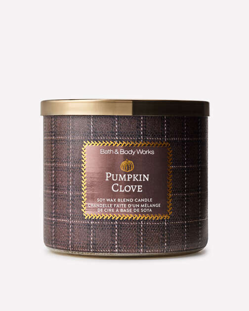 Pumpkin Clove 3-Wick Candle