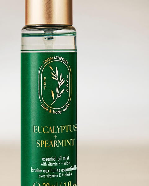 Bruine aux huiles essentielles mini Eucalyptus Spearmint