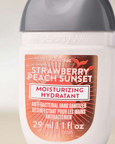 Strawberry Peach Sunset Moisturizing PocketBac Hand Sanitizer
