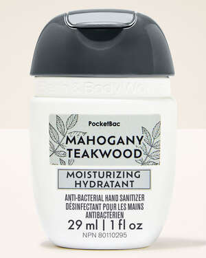 Mahogany Teakwood Moisturizing PocketBac Hand Sanitizer