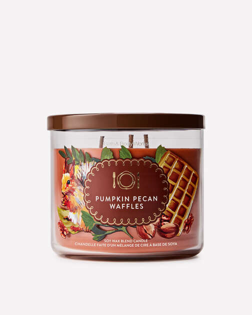 Pumpkin Pecan Waffles 3-Wick Candle