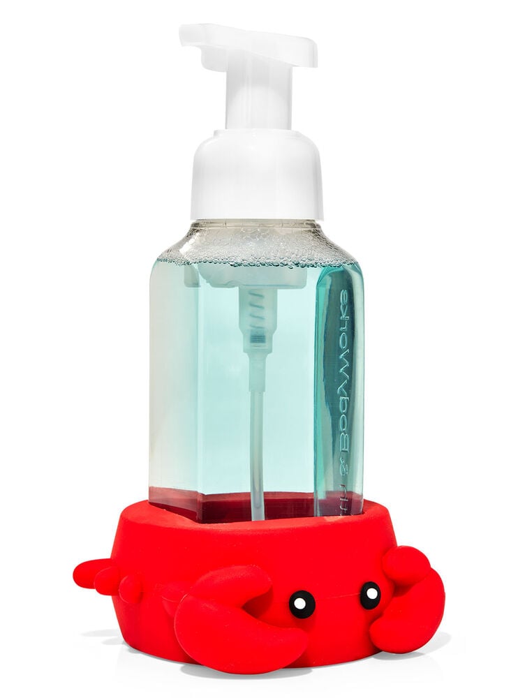 Light-Up Crab Gentle Foaming Soap Holder Image 1