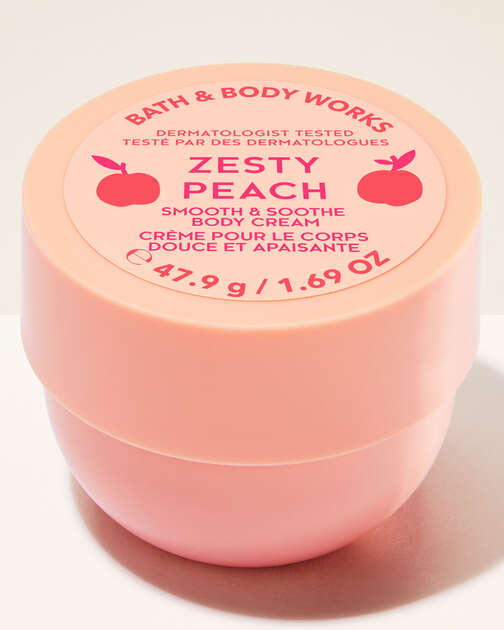 Zesty Peach Travel Size Smooth & Soothe Body Cream