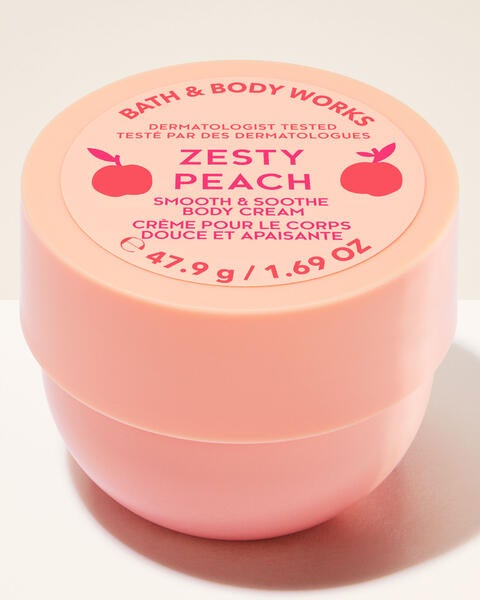 Crème pour le corps douce et apaisante format mini Zesty Peach