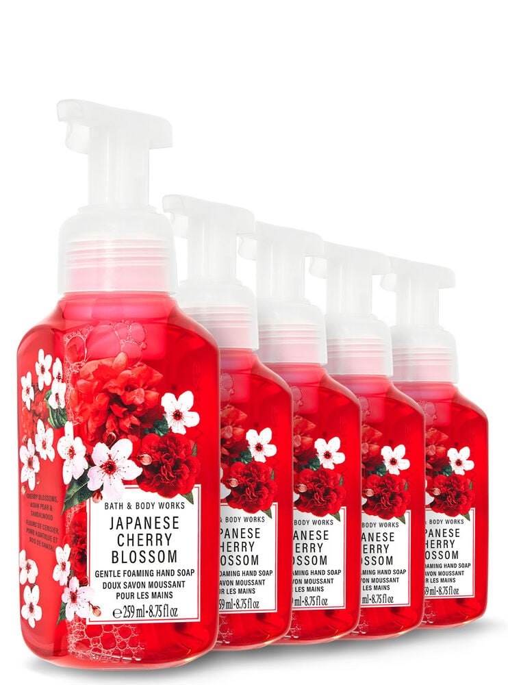 Doux savon moussant pour les mains Japanese Cherry Blossom