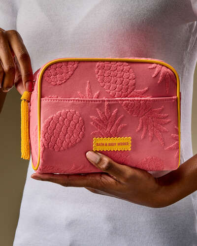 Pink Pineapple Cos Bag Cosmetic Bag