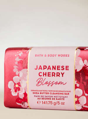Japanese Cherry Blossom Shea Butter Cleansing Bar