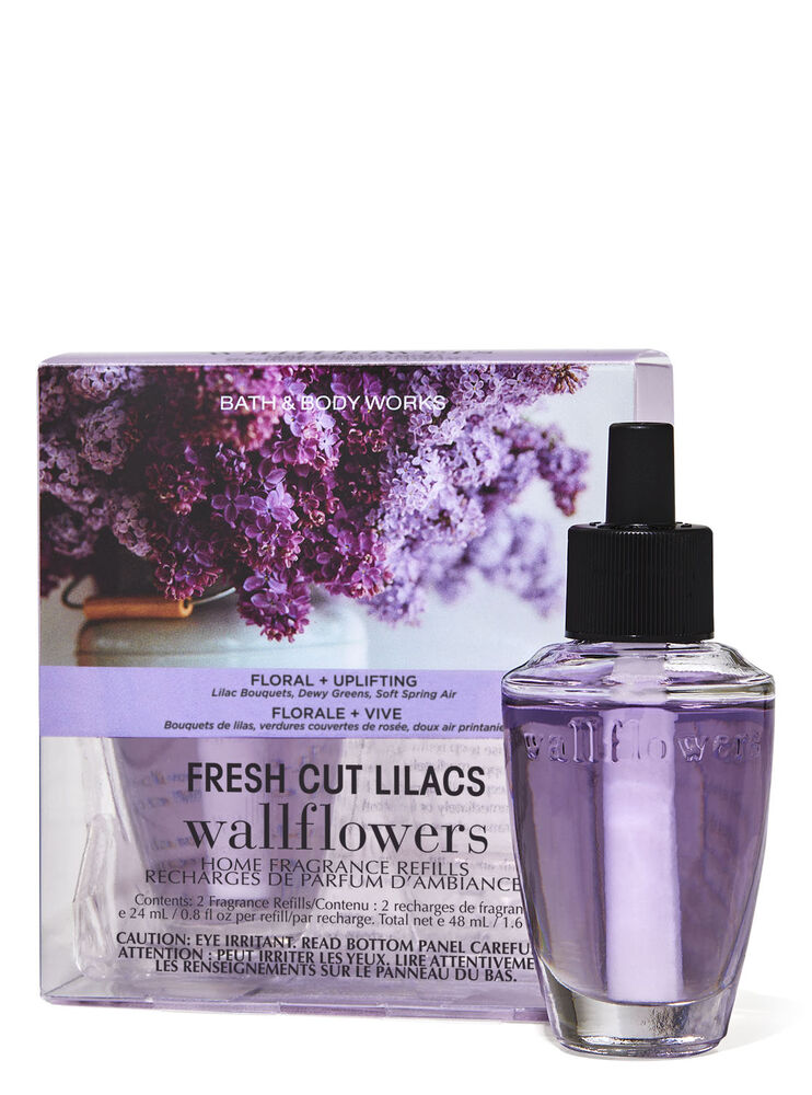 Paquet de 2 recharges de fragrance Wallflowers Fresh Cut Lilacs