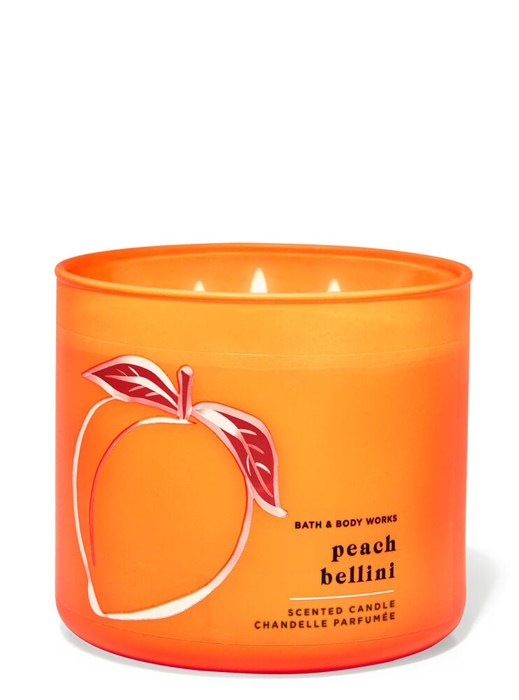 Peach Bellini 3-Wick Candle