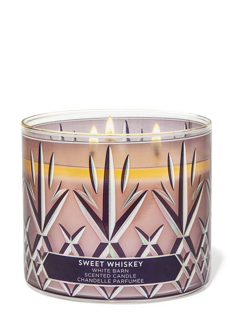 Sweet Whiskey 3-Wick Candle