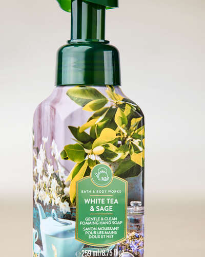 White Tea & Sage Gentle & Clean Foaming Hand Soap