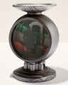 The Mandalorian Light-Up Pedestal 3-Wick Candle Holder