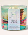 Meet Me In Miami 3-Wick Candle