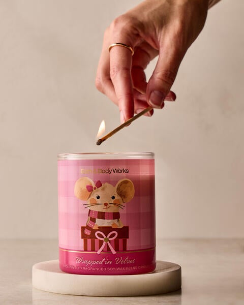 Wrapped in Velvet Single Wick Candle