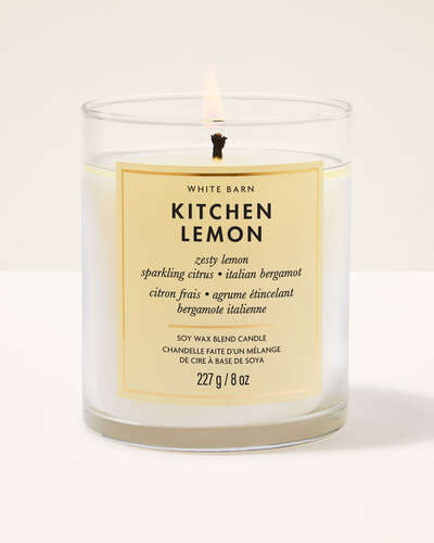 Kitchen Lemon Single Wick Candle