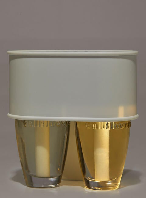 White Soft Touch Nightlight Scent Switching™ Wallflowers Duo Plug