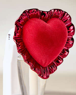 Ruffle Heart Scent Control&trade; Nightlight Wallflowers Fragrance Plug